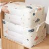 Large Capacity Clothes Quilt Organizer Storage Bag Dustproof Waterproof Wardrobe Closet Clothing Organizer Boxes Mobile Luggage