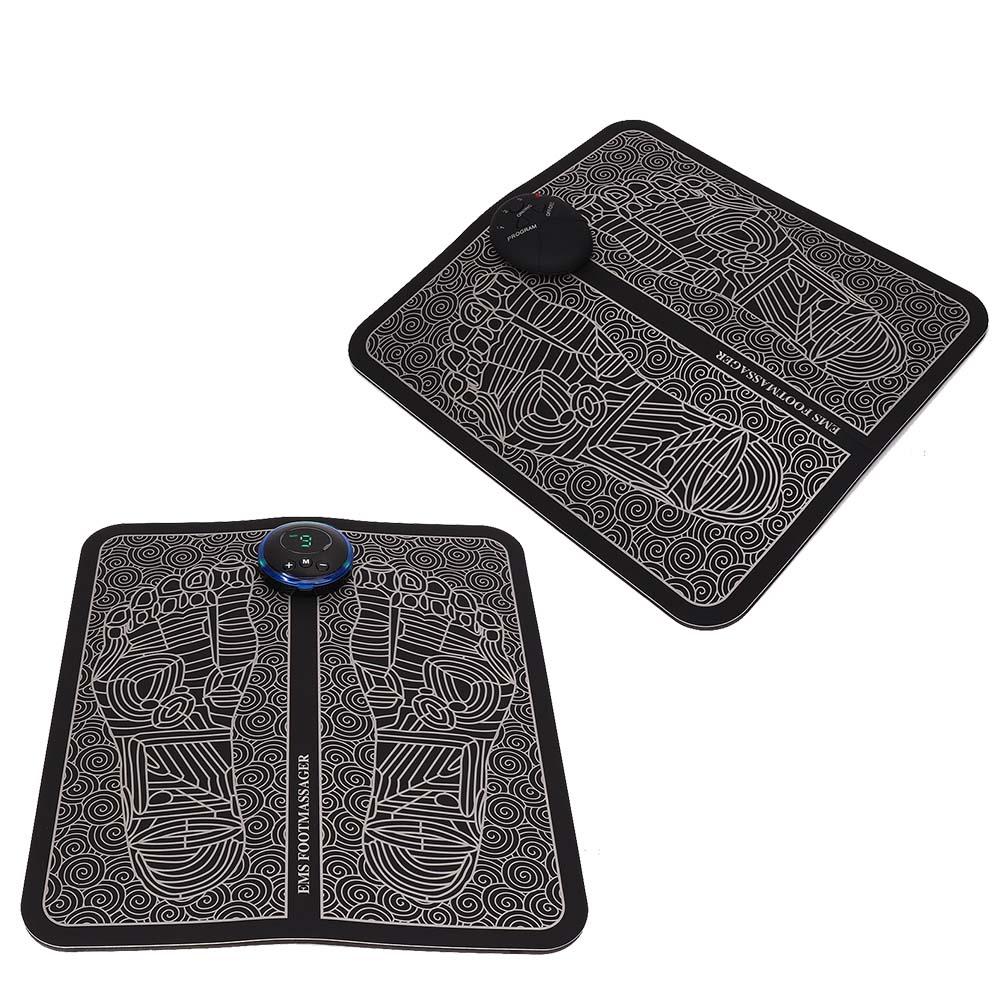 Electric EMS Foot Massage Pad Feet Acupuncture Stimulator Massager