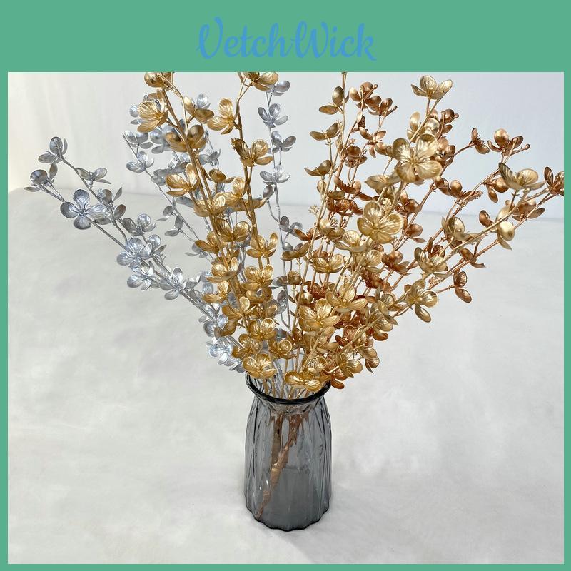 Plastic Wedding Floral Arrangement With Orchid Lotus Pine Cone For Home Decor Photography Props 76 Chars