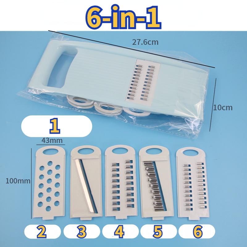 

6 in 1 /7 in 1 Multifunctional Vegetable Chopper Vegetable Chopper Food Slicer Kitchen Multifunctional Machine Shredder