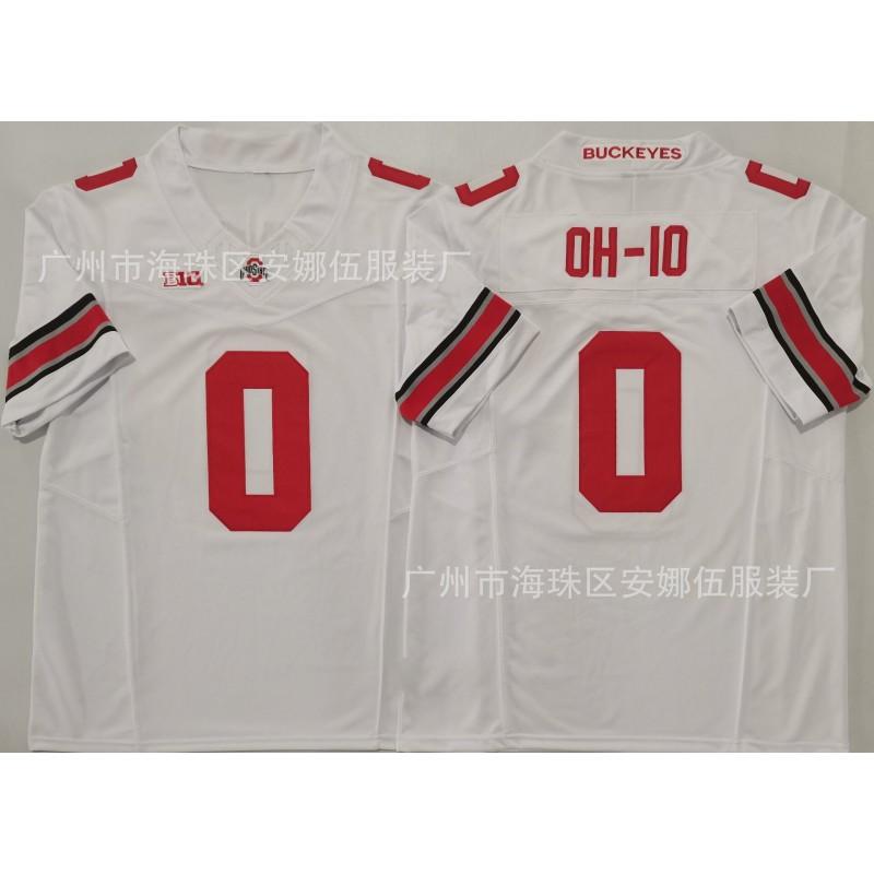 2026 Ohio State Buckeyes College Short Sleeve Jersey 33 25 2 10 Basketball Team Sport