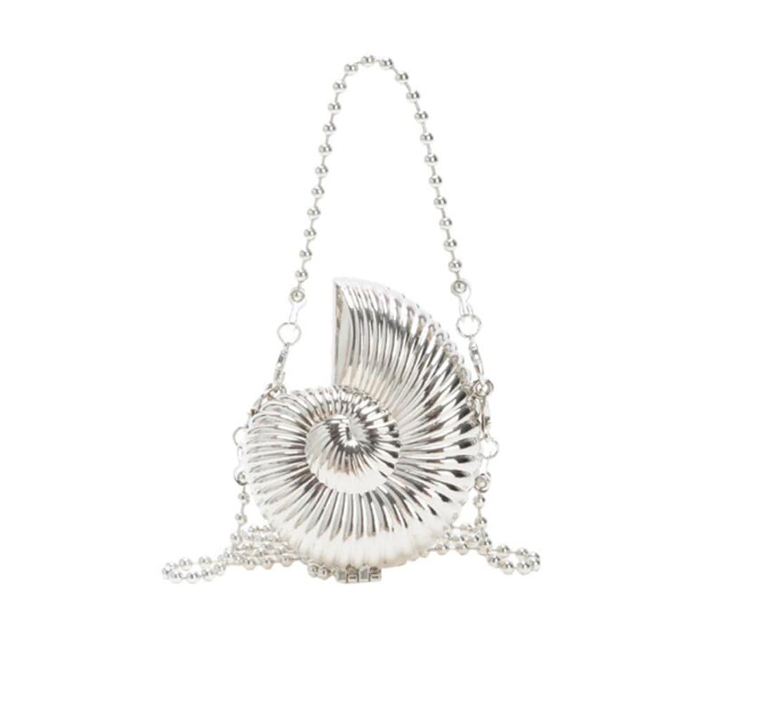 

[huimei] Мила вечірня сумка-черепашка-тюрбан для жінок, сумка через плече, ручна сумка, сумка-бананка на ланцюжку, маленький гаманець, мода