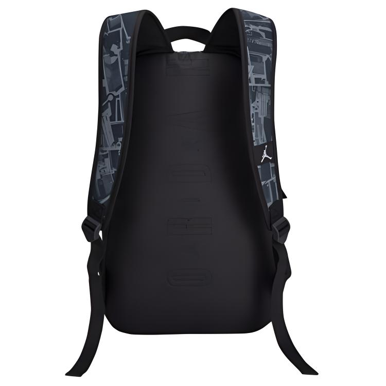 New Jordan Polyester Backpack Regular Unisex Charcoal Black JD2423003AD-001
