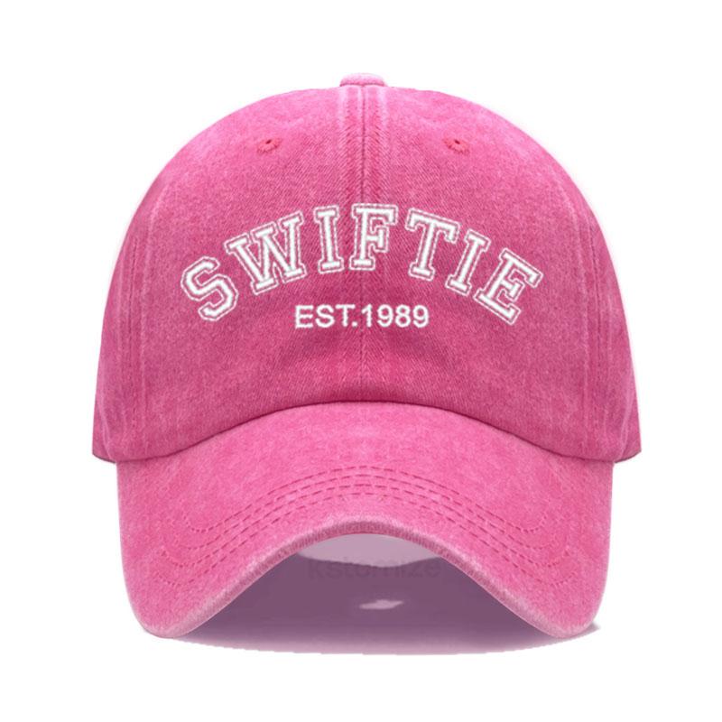 Swiftie 1989 Embroidery Baseball Cap For Men Women Unisex Washed Cotton Dad Hat Sun Hat Gift Fans Outdoor Sports Dropshipping