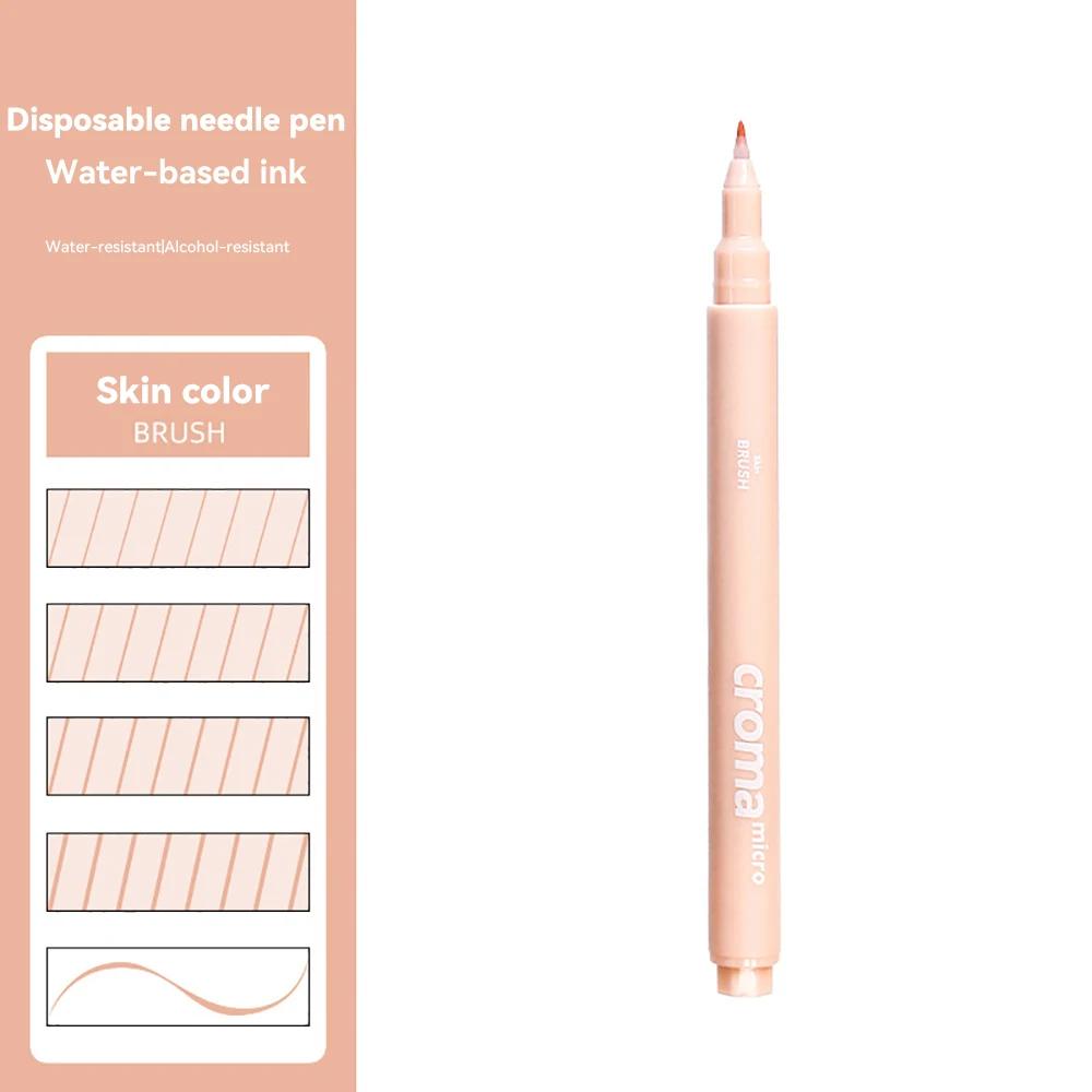 Micron Liner Fineliner Pen 0.05 0.03 0.1 0.5 Brush Tip Black Brown Fineliner Sketching Manga Drawing Pen Color Sketch Stationery