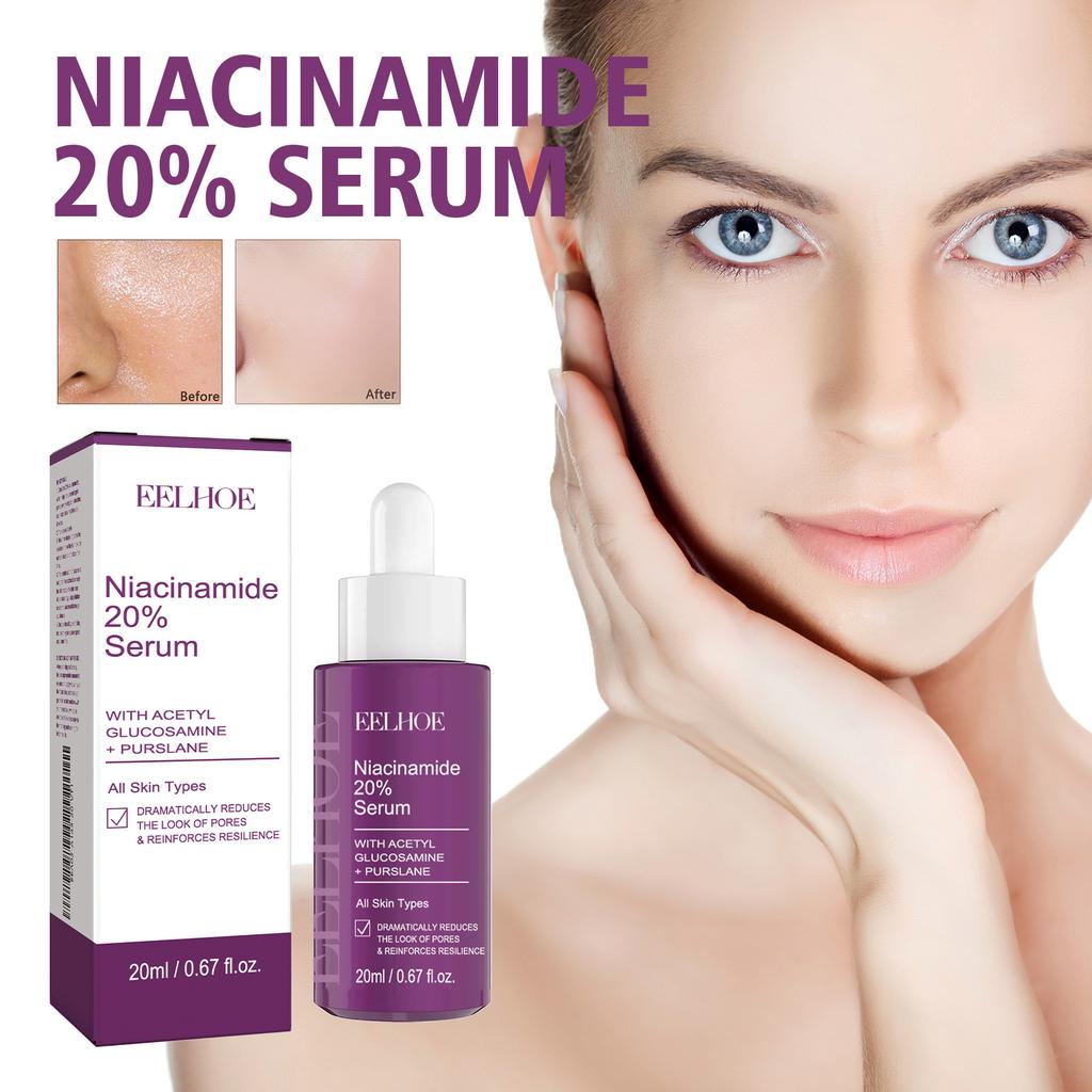 20% Niacinamide B3 Concentrated Skincare Anti Aging Color Removal Pore  Shrinking Spot Fading Wrinkles and Wrinkles 20ml