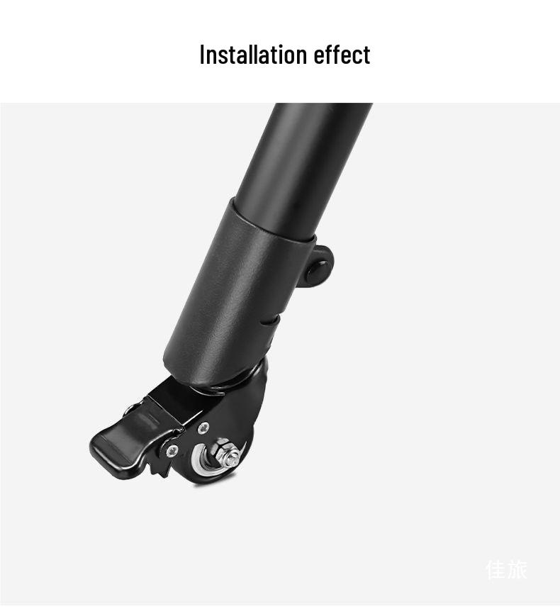 3.5" Universal Metal Speaker Tripod Stand with Wheels