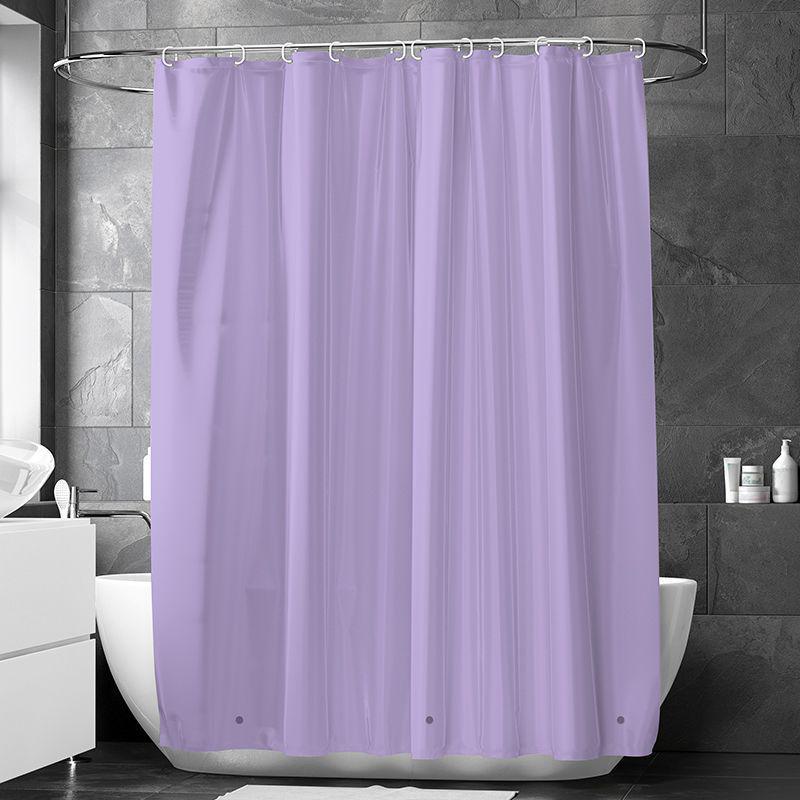Blue Water Cube 3D PEVA Waterproof Shower Curtain
