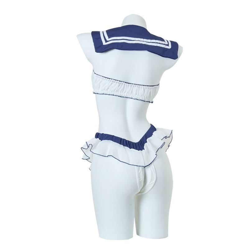 Aishangyou Erotic Underwear Sexy Erotic Free Underwear Split Jk Uniform Role-playing Erotic Suit