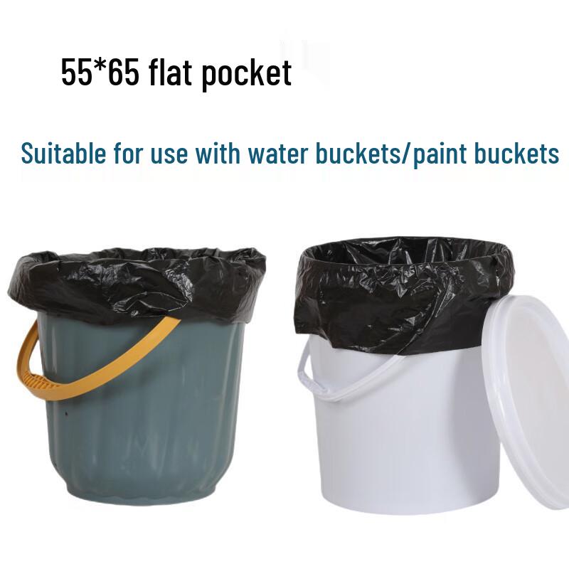 COFLYEE Black Thickened Commercial Garbage Bags