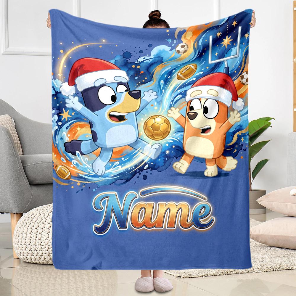 Halloween Costume Party Customize Text Blanket Gift Customizable Blanket Soft & Cozy Throw For Office Office Chair Bedding Living Room