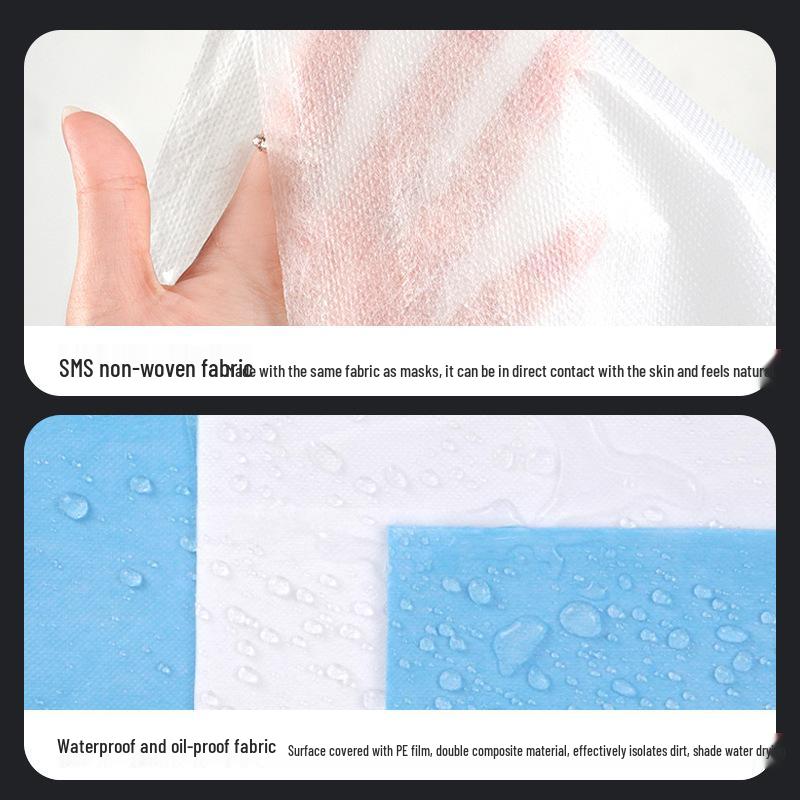 Disposable Waterproof & Oil-proof Beauty Bed Sheets with Hole - 100-Pack