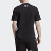 adidas Originals T Shirts Men's Black Crew Neck Moderate Straight Fit IA6390