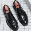 Classic Men's Dress Formal Leather Shoes Business Party Oxford Weddind Leather Shoes For Men Social Brogues Leather Shoes Male