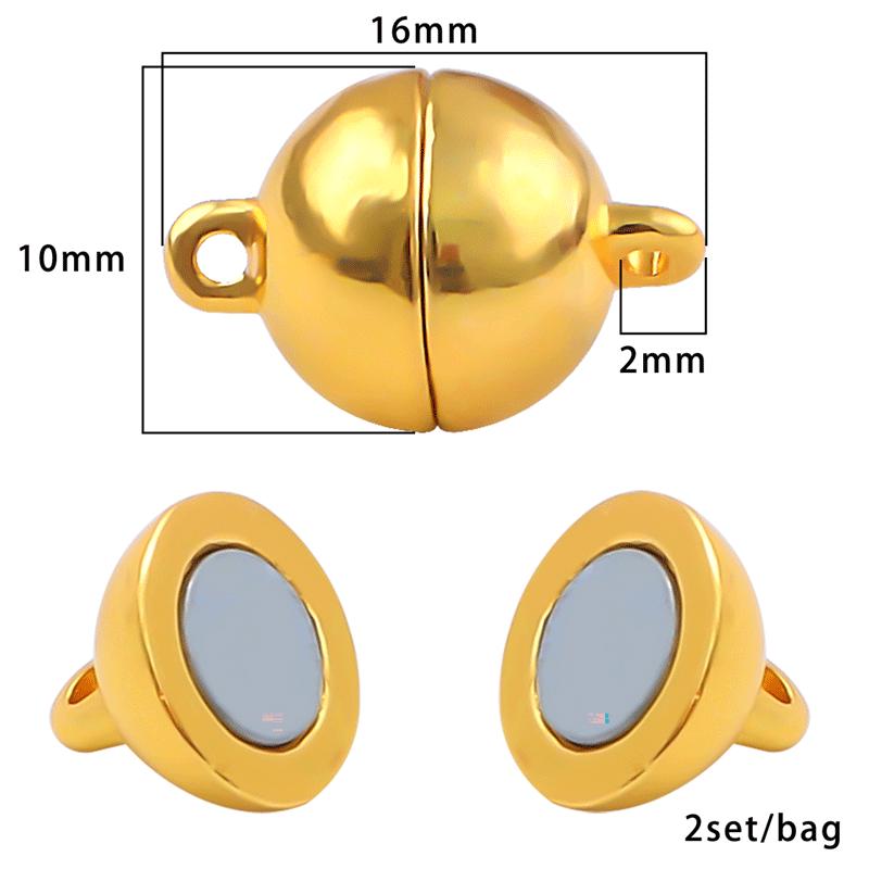 Lesklý magnetický řetízek na telefon a DIY sada spony na náhrdelník