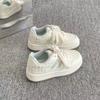 Design Sense Campus Style Board Shoes Women's New Platform White Shoes Versatile Student Casual Bread Shoes Tide