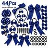 High Elastic Hair Bows Set Bowknot Elastic Hair Ties Gifts Ponytail Holders  Girls Children