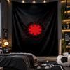 Wall Hanging Tapestry Red Hot Chili Peppers Print Cloth for Living Room Bedroom Home Decor