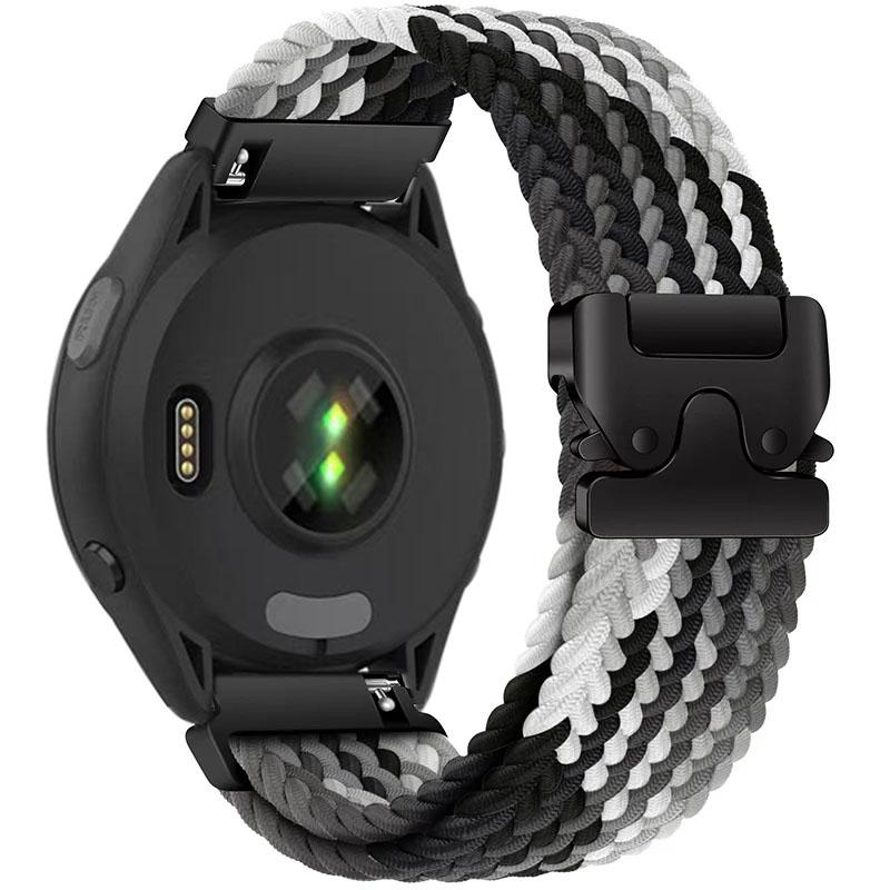 

Плетений петльовий ремінець для Garmin Forerunner 965 970 265 165 570 Пряжка-парашут Нейлоновий ремінець для годинника Garmin Venu 4/3/2 Active 6-5 Ремінець Garmin Venu 3-2