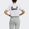 Adidas Originals Short Sleeve Logo T-Shirt Women Tops Pink HP0093