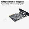 USB3.2 Expansion Card TYPE‑C+TYPE‑A Desktop Expansion Card for ASMedia ASM3142 10Gbps