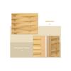 Screen - HOMCOM - 3 Panels - Bamboo - 120x170 Cm - Indoor