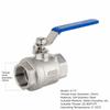 SS304 Stainless Steel Ball Valve 1/2" 3/4" 1" 1/4" 3/8 Female Valve New Full Port Ball Valve