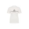 Balenciaga T Shirts Women's White Crew Neck Moderate Straight Fit 594603TGV479000