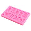 Velikonoční králík Mrkev Silikonové formy Bunny Fondant Forma na čokoládu Pomůcky na zdobení dortů Formy na mýdlo z polymerové hmoty Pryskyřice