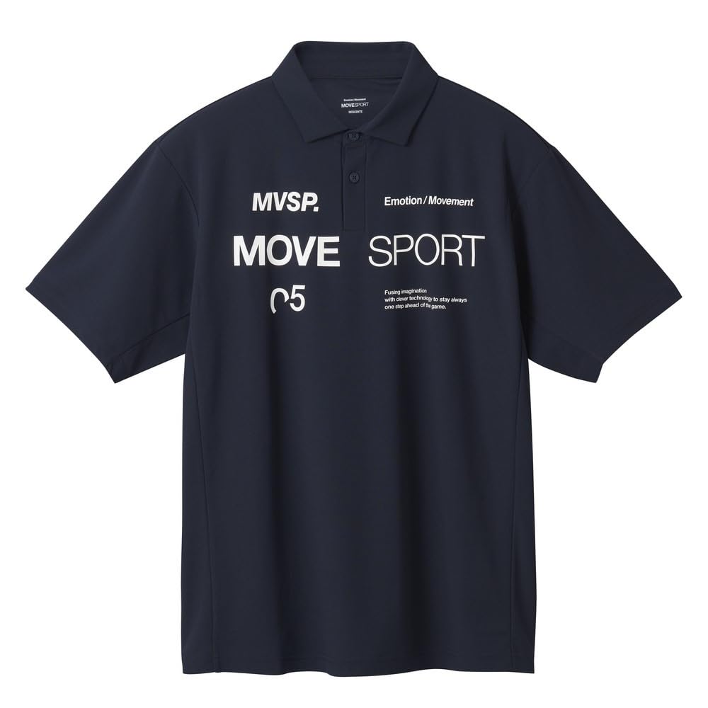 

DESCENTE SUNSCREEN Mini Pique Authentic Logo Polo Shirt