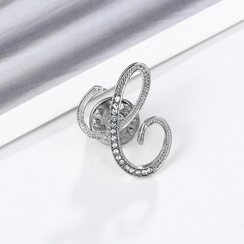 Titanium Mini Brooch Corsage Pin - Small Sweater/Suit Accessory