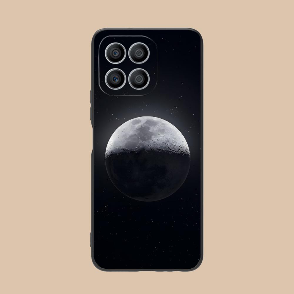 Moon Aesthetic Mobile Phone Case for Honor 90 80 70 60 50 30 20 10 9 8 7 Pro S SE Lite 5G Colorful Printing Cover Luxury Cover