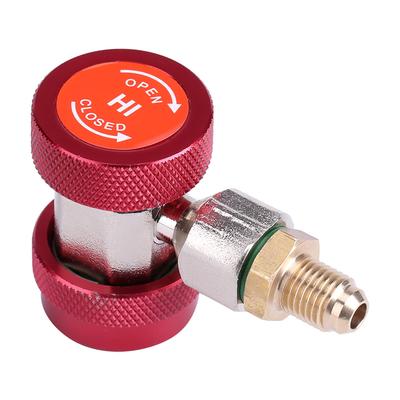 Air Conditioner High Pressure Coupler R134a Quick Coupler Gas Quick Connector Car Filling