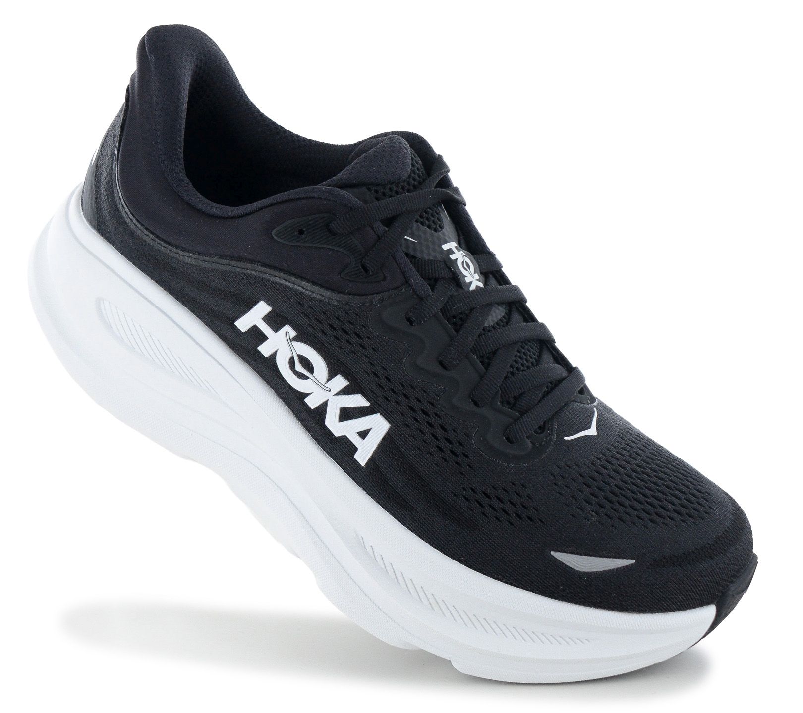 HOKA Bondi 9 M - Men s Running Shoes Running Shoes Black 1162011-BWHT ORIGINAL EU 44 US 10 чёрный