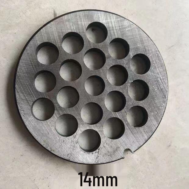 32-Type Meat Grinder Accessory Set: Cross Blade, Round Blade, Grating Plate, Hole Plate, Stainless Steel Blades