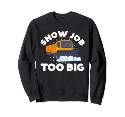 Snow Oversized Winter Snowplow Driver Trainer Work