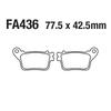 USERX Motorcycle Disc brake pads Copper substrate metal sintering For FA436 HONDA CB CBR 600 1000 Kawasaki ninja zx 6r 10r