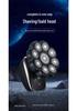 9D Electric Shaver for Men: Waterproof Razor with Digital Display, Magnetic Blade, Bald Head & Beard Trimmer