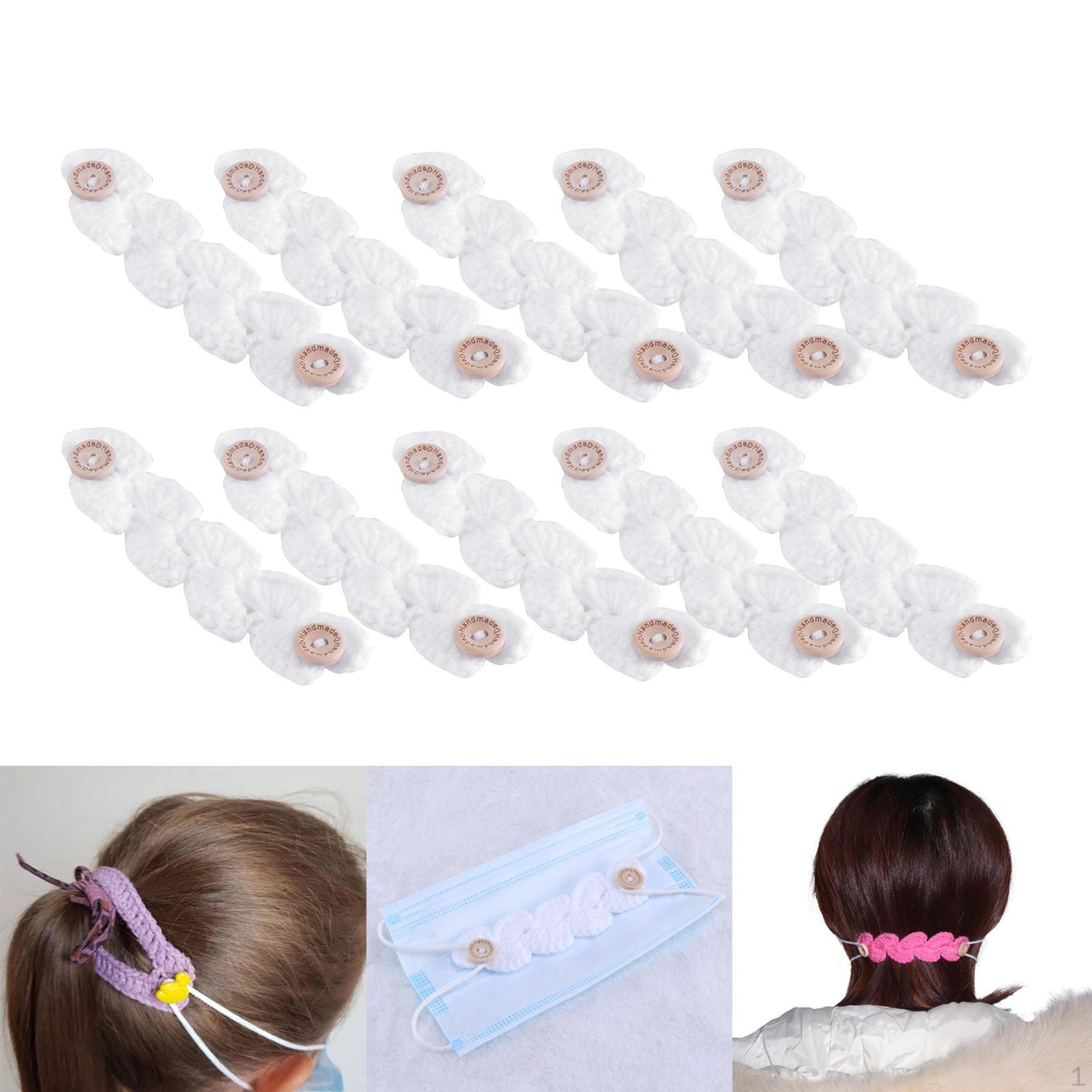 

10 PCS for , Reducing Ear Strap 4.7 long and approximately 1.2 wide 10pcs white