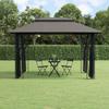 Vidaxl Altana Z Dachem, Antracytowa, 400X300X270 Cm, Stal
