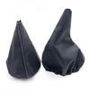 HQ Car Shift Gear Stick Dust-proof Cover for BMW E30 E36 E34 E46 Z3 Manual Models Handbrake Handle Faux Leather Cover