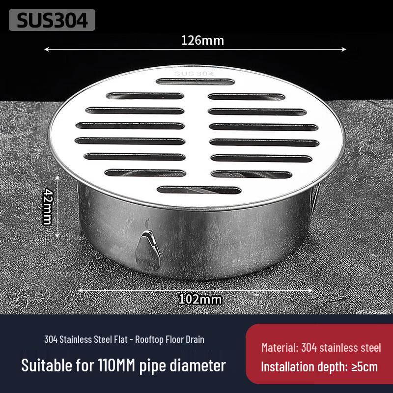 Outdoor Rooftop Drain Strainer Cover