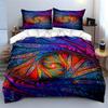 Abstract swirling eye motif. Bedding sets Duvet cover sets Duvet covers Pillowcases(1* Duvet Cover 2* Pillowcases without duvet insert)