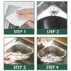 Kitchen Sink Food Vegetables Leakage Peel Egg Strainer Garbage Filter Drainier Rack Drain Basket