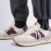 New Balance 237 Weiße Burgunder Sneakers MS237SB