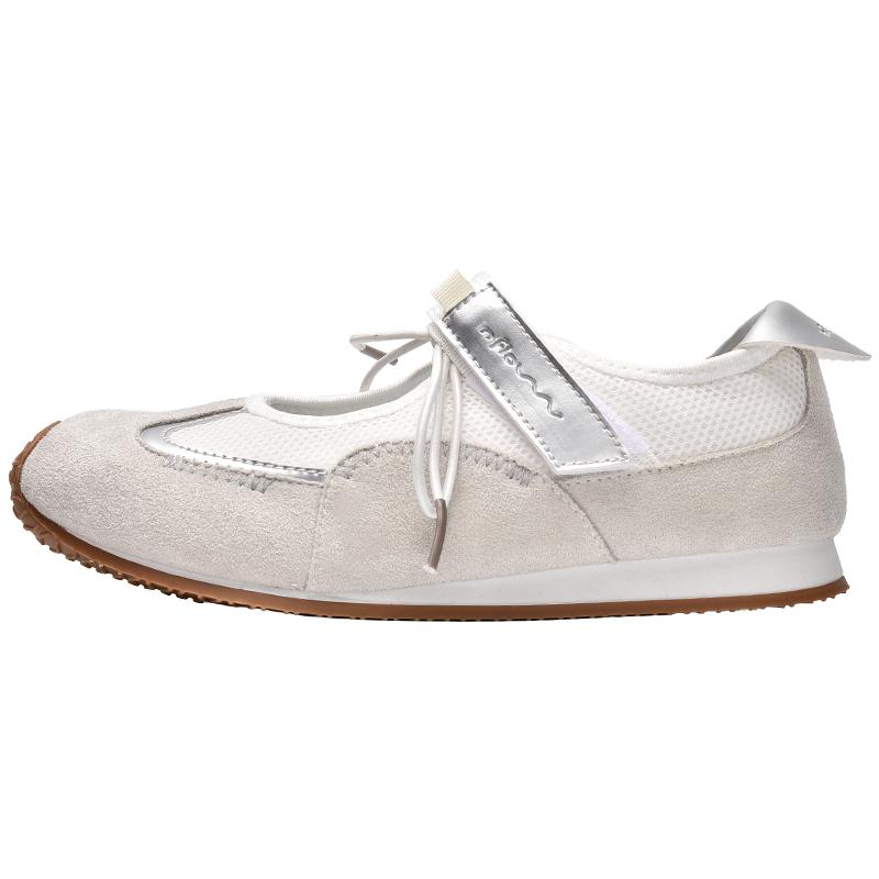 

Fashion 2025 Mesh Shallow Mouth Women s Vulcanize Shoes Outdoor Walking Low Heel Breathable Sneakers Versatile Ladies Casual Shoes 35 белый