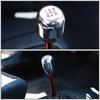 Universal Manual Car Modification Gear Head Gear Rod Aluminum Alloy Head Car Gear Head, Manual, Partially Threaded Automatic