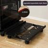 1PC Telescopic Computer Host Bracket Bracket Removable Chassis Base Pulley Rack Home Desktop Office Tray