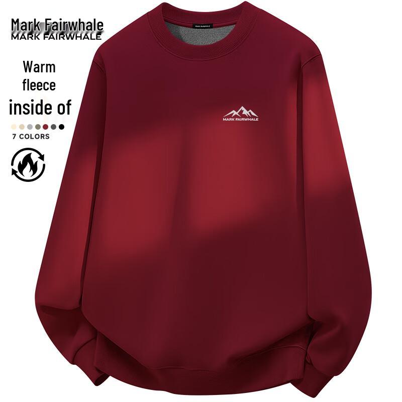 

Mark Fairwhale Men s Fleece-Lined Crewneck Sweatshirt 3XL