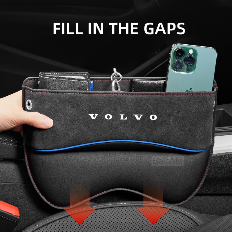 Car Seat Crevice Storage Box Gap Slot Organizer For Volvo XC40 XC60 XC70 XC90 V40 V50 V60 V90 S40 S60 S80 S90 Car Accessories
